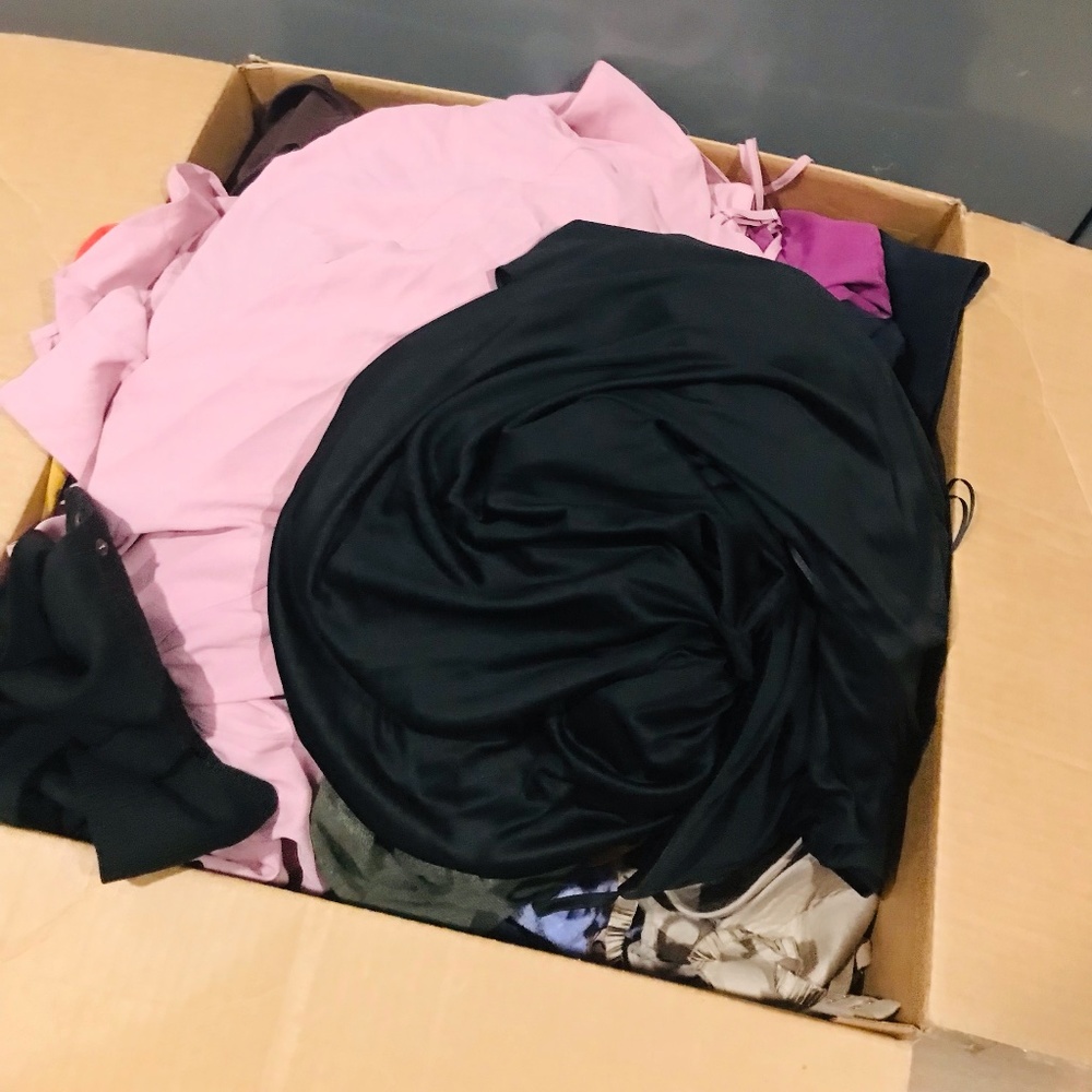 Entire Closet for Sale! Box full of clothes: 60+ clothing items! New and Trendy!